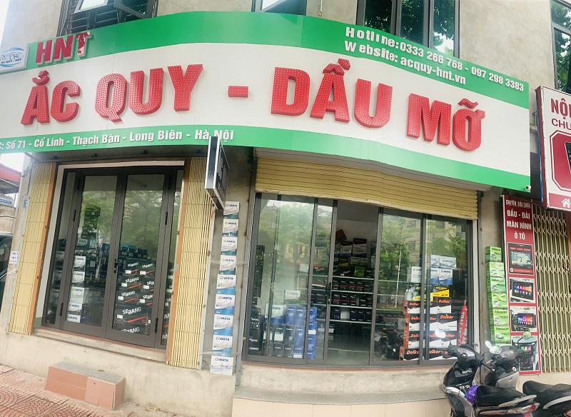 Đại lý ắc quy HNT - cứu hộ ắc quy