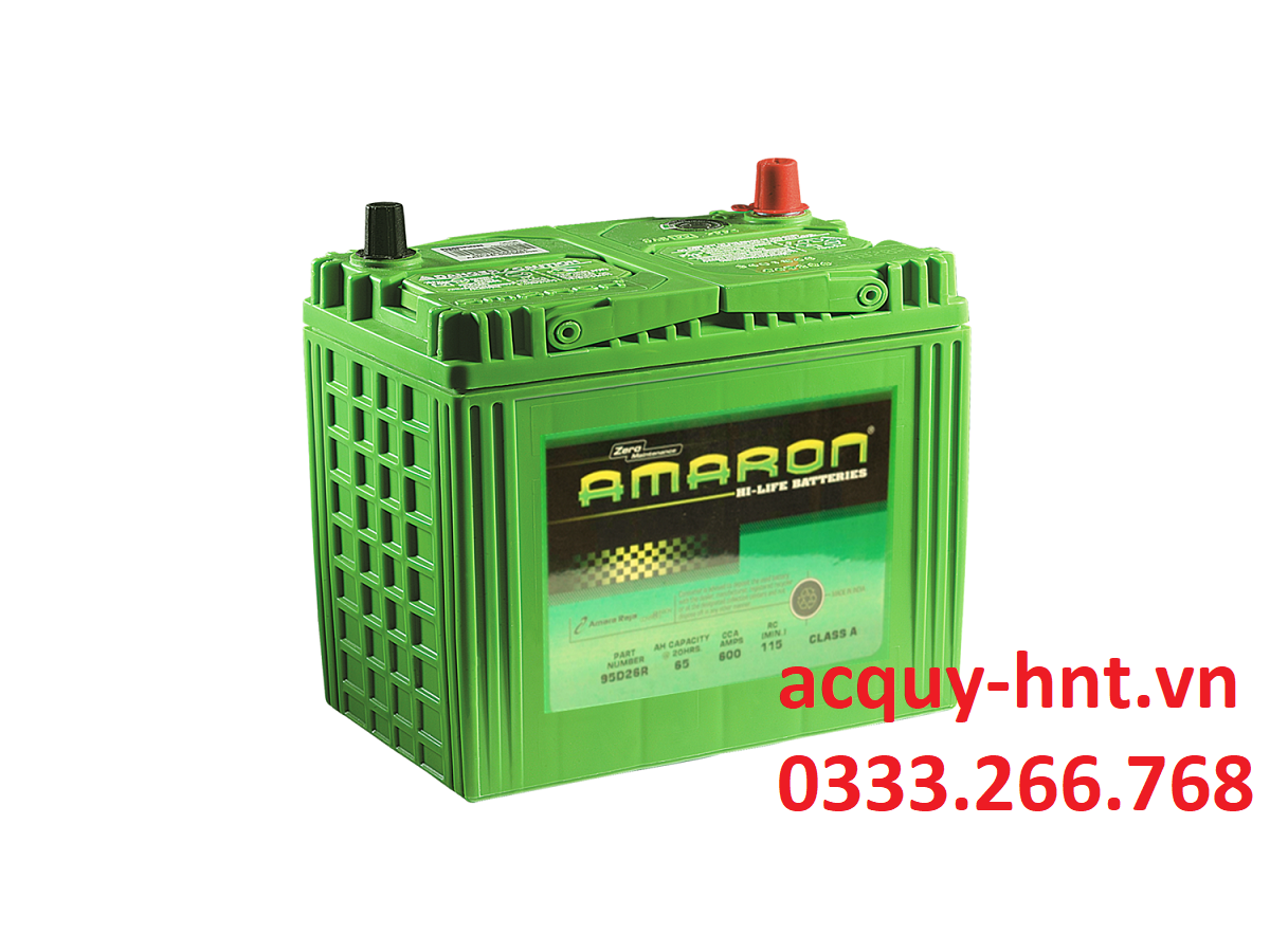 Ắc Quy Khởi Động Amaron 95D26R (12V-65AH)