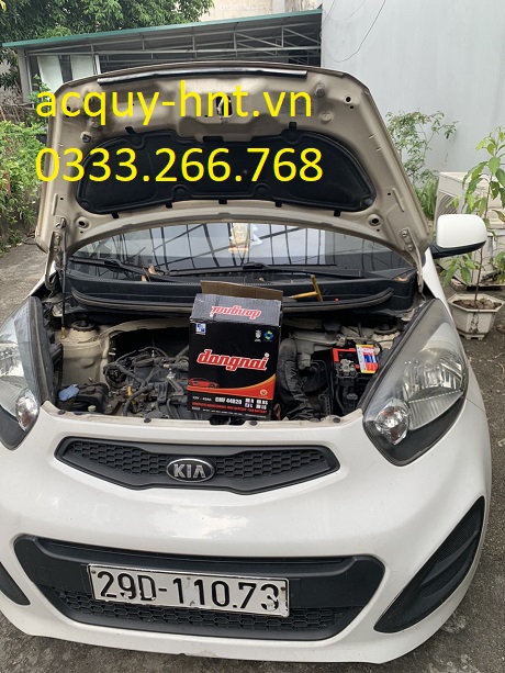 Ảnh: Thay ắc quy xe Kia tại Huyện Đan Phượng