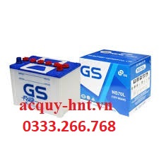 Ắc Quy Khởi Động GS NS70/L (12V-65AH)