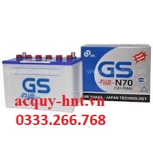 Ắc Quy Khởi Động GS N70 (12V-70AH)