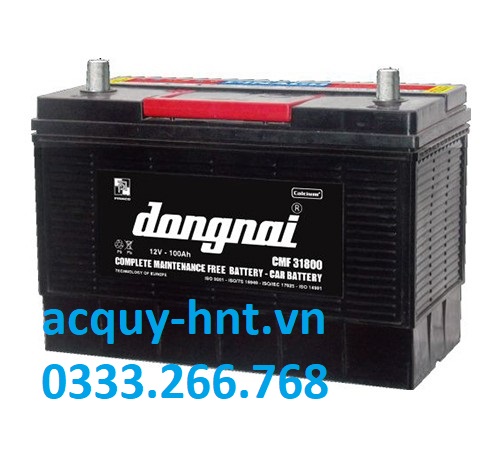 Ắc Quy Khởi Động Đồng Nai CMF 31800 (12V-100AH)