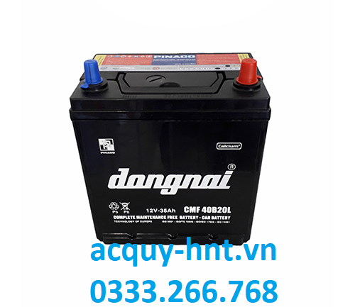 Ắc Quy Khởi Động Dongnai CMF 40B20 (12V-35AH)