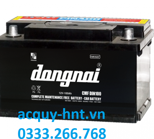 Ắc Quy Khởi Động Đồng Nai CMF DIN 100 (12V-100AH)