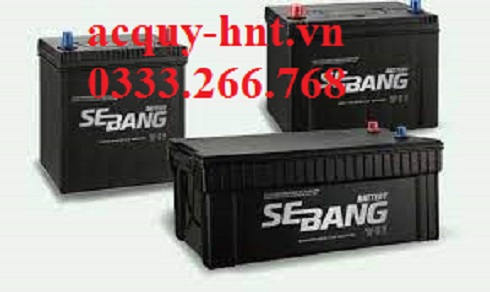 Ắc quy SeBang SMF 55D23L (12V-60AH)