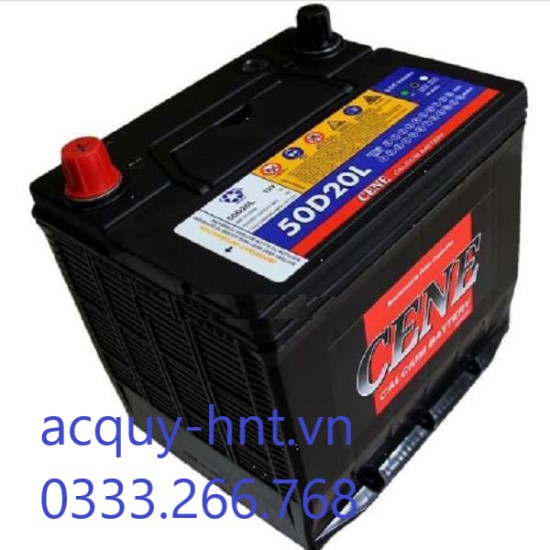 Ắc Quy CENE  50D20L (12V-50AH)
