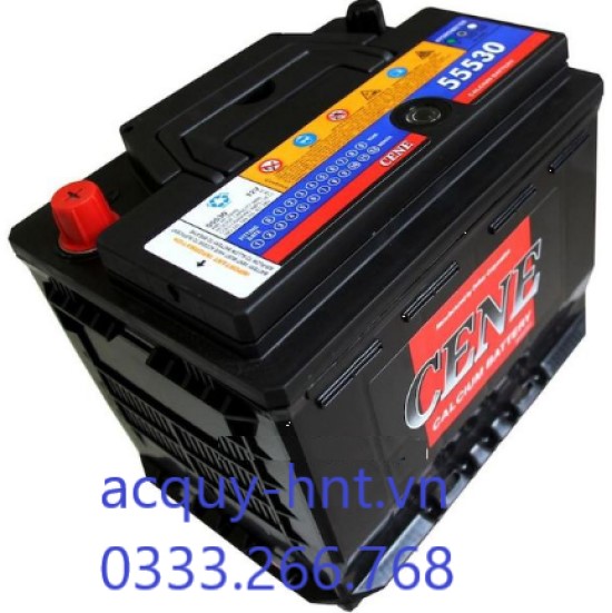 Ắc Quy Cene DIN 55530/65 (12V-55AH)