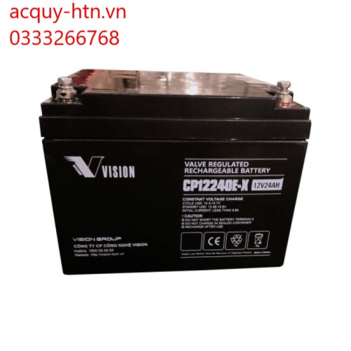 Ắc quy Vision 12V 24AH CP12240E-X