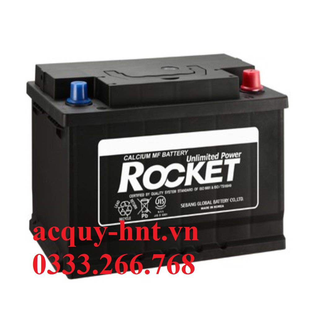 Ắc Quy Khởi Động Rocket DIN 58014 (12V - 80AH)