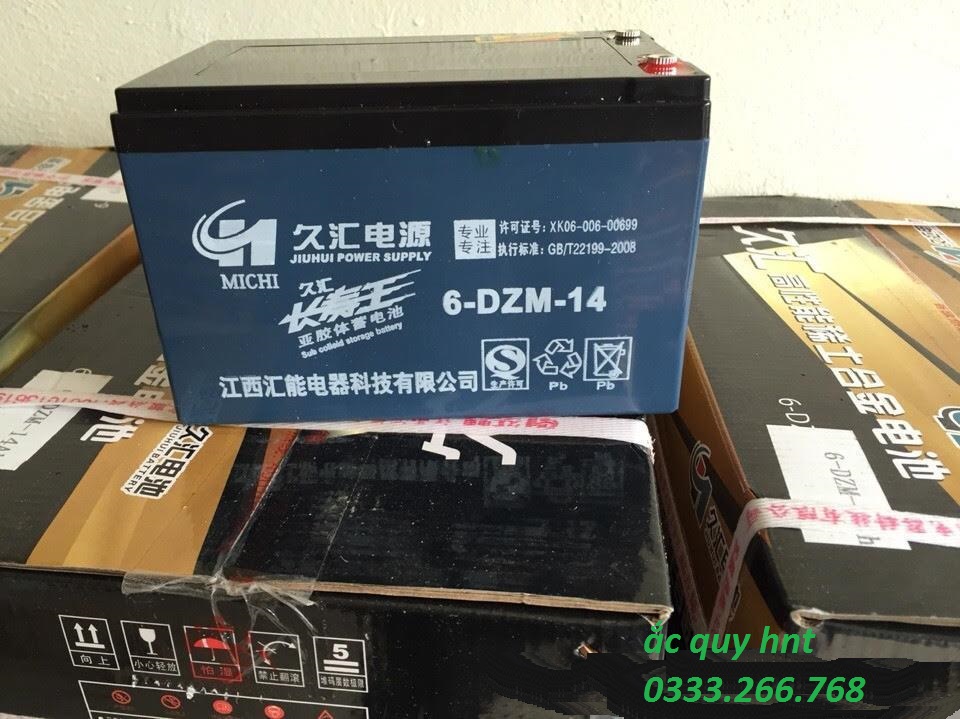 Bình ắc quy xe đạp điện Cửu Hội 30Ah