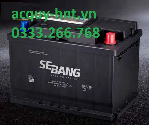 Ắc quy SeBang Din 57820 (12V - 78AH)